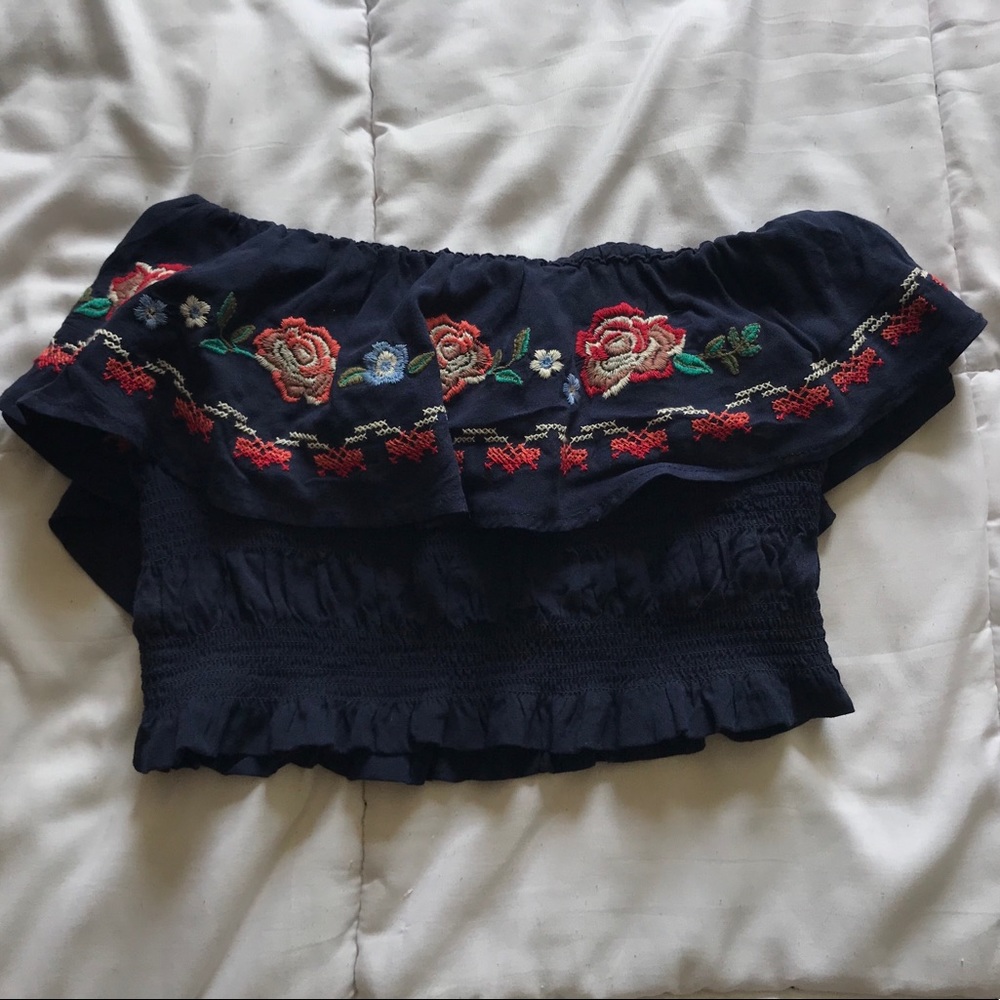 FLORAL TUBE TOP
